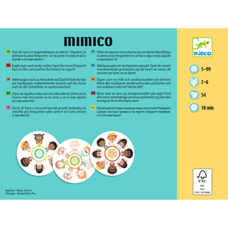 Joc de carti Mimico, Djeco [3]