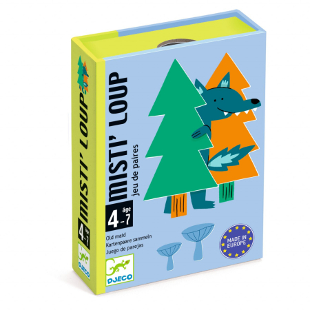 Cadouri copii Craciun - Joc de carti MistiLoup, Djeco