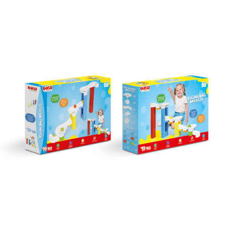 Joc de constructie - Labirintul bilutelor (79 piese) [1]