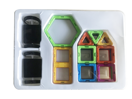 Joc de constructie magnetic - 40 piese [1]