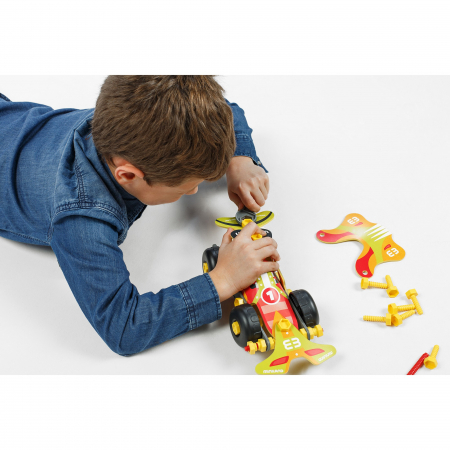 Joc de constructii Flexi Tech 77 Miniland [2]