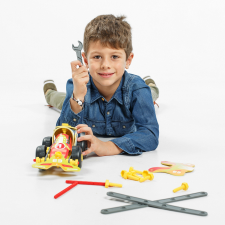 Joc de constructii Flexi Tech 77 Miniland [1]