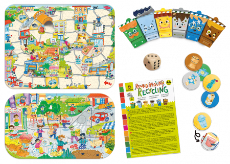Joc de cooperare Agenda 2030 - Cursa reciclarii,+ 3 ani, Ludattica [1]