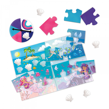 Joc de cooperare tip puzzle cu sirene, Mermaid Tide [2]