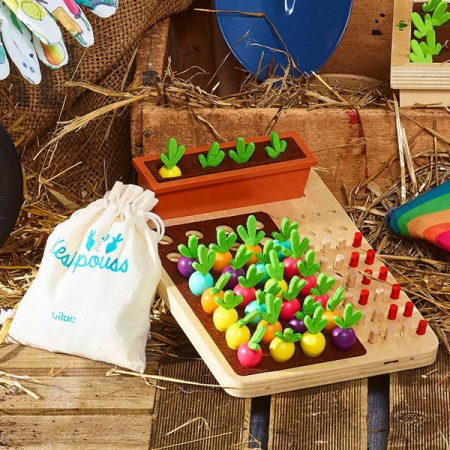 Joc de deductie cu legume - Afla codul secret - Vilac [1]