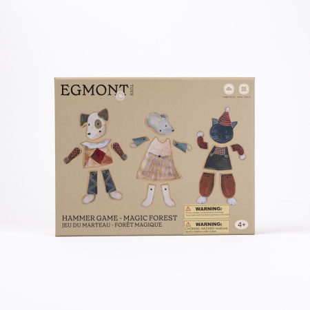 Varsta - Joc de indemanare cu ciocanel si panou din pluta, Egmont Toys