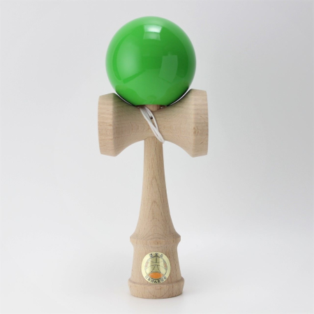 Jucarii de Indemanare - Joc de indemanare din lemn Kendama Ozora, 18 cm - Verde