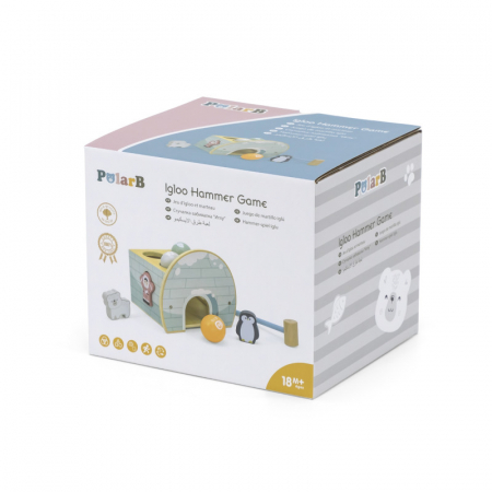 Jucarii Educative - Joc de indemanare Igloo, Viga