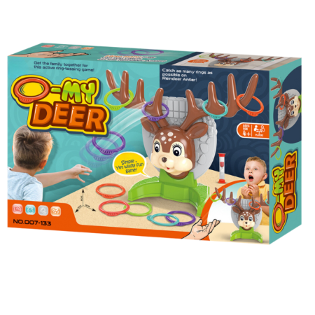 Jocuri de societate - Joc de indemanare - Inelele cerbului