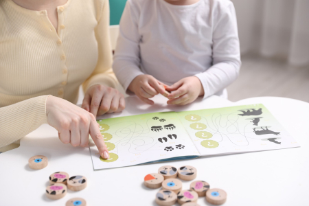 Joc de logica din lemn „Sudoku Animale” 16 piese [5]