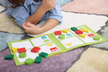 Joc de logica din lemn -  Sudoku pentru copii, 16 piese [7]