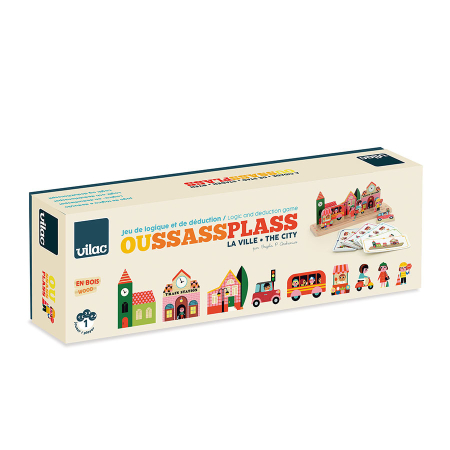 Joc de logica Oussassplass - In oras - Vilac [5]