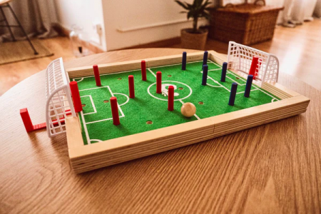 Joc de masa - mini fotbal, Plakks [3]