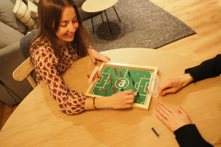 Joc de masa - mini fotbal, Plakks [12]