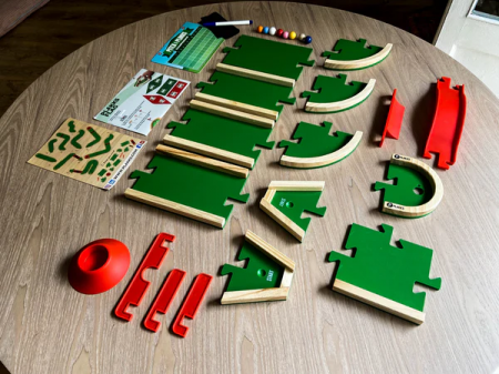 Joc de masa - mini golf, Pitch&Plakks [9]