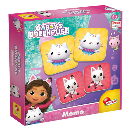Jocuri de Memorie si asociere - Joc de memorie - Gabby's Dollhouse