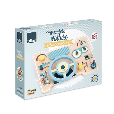 Joc de motricitate - Tablou de bord cu volan - Vilac [3]