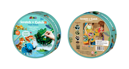 Joc de pescuit 2in1 razuibil - Scratch 'N' Catch- Animale Jungla [9]