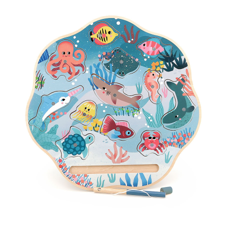 Jucarii Educative - Joc de pescuit magnetic - Design Michelle Carlslund - Vilac