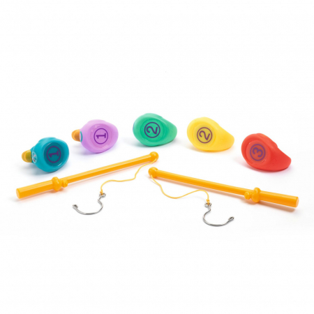 Joc de pescuit Ratuste colorate, Djeco [2]