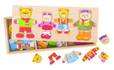 Joc de potrivire - Familia ursuletilor [1]