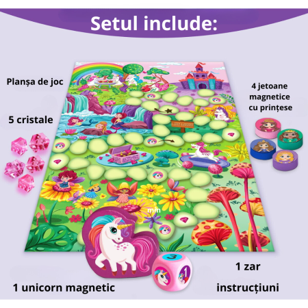 Joc de societate magnetic - Cursa printeselor [1]