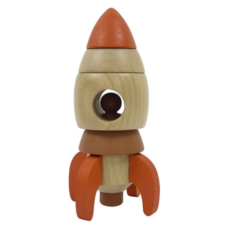 Jucarii de Indemanare - Joc de stivuire racheta, Egmont Toys