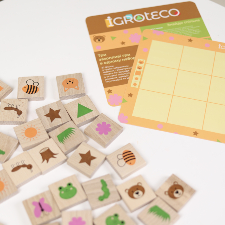 Joc din lemn -  Memorie 32 piese [1]