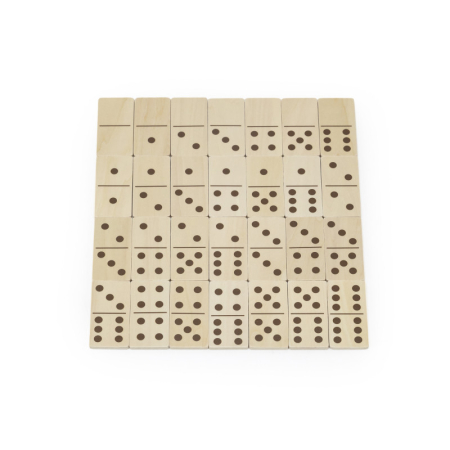 Joc Domino din Lemn Animale si Numere, Viga [4]