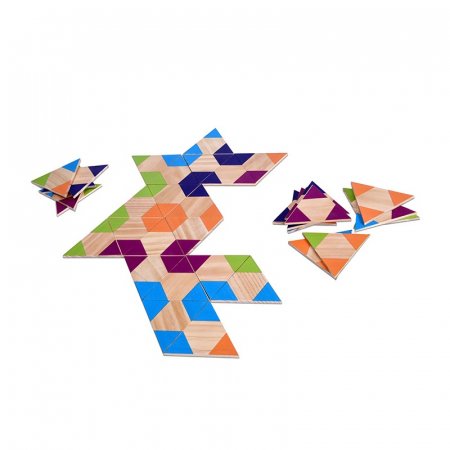 Varsta - Joc Domino triunghiular, BS Toys