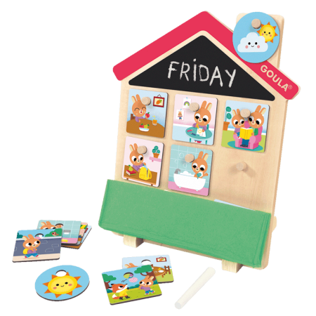 Joc educativ - Casuta cu activitati zilnice [6]