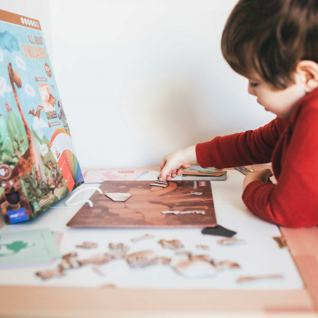 Joc educativ magnetic - Totul despre Dinozauri [4]