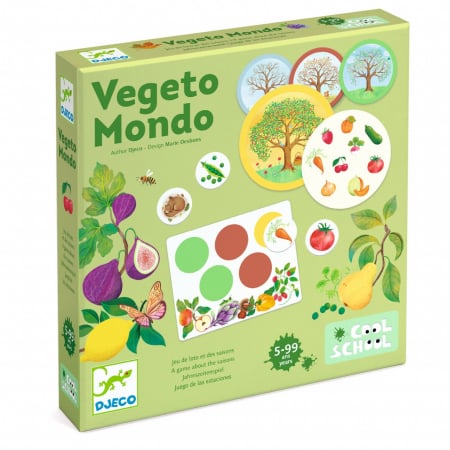 Cadouri Fete - Joc educativ Vegeto Mondo, Djeco