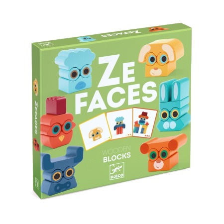 Varsta - Joc educativ Ze faces, Djeco