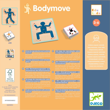 Joc Eduludo Bodymove, Djeco [4]