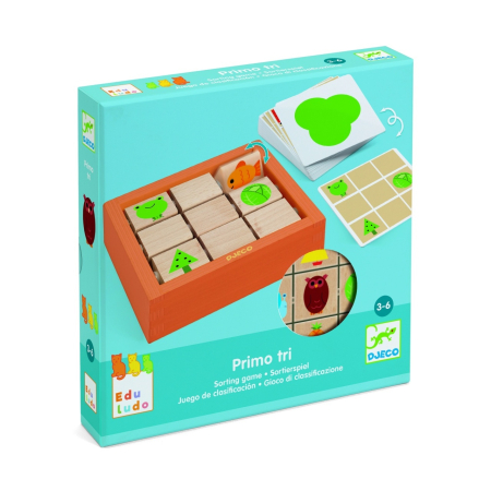 Jocuri de Memorie si asociere - Joc Eduludo Primo Tri, Djeco