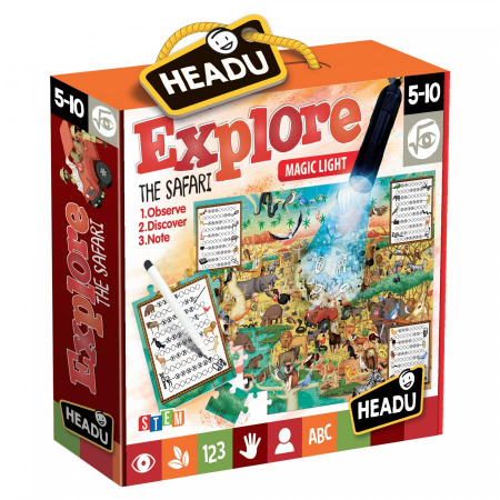 Varsta - Headu Stem - Joc Explorati Safari