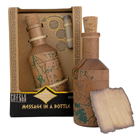 Joc logic IQ cadou cu mesaj ascuns - Message in a Bottle [8]