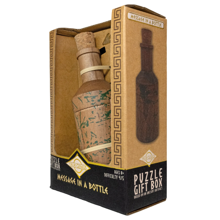 Joc logic IQ cadou cu mesaj ascuns - Message in a Bottle [5]