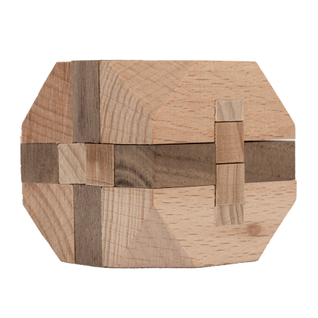 Joc logic IQ din lemn, 12 piese - Mosaic Tile [3]