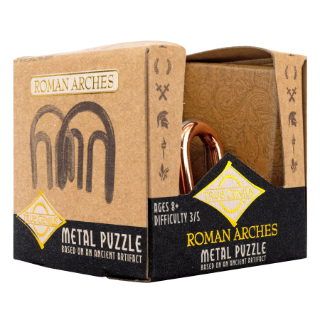 Joc logic IQ din metal - Roman Arches [2]