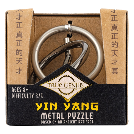 Joc logic IQ din metal - Yin Yang [2]