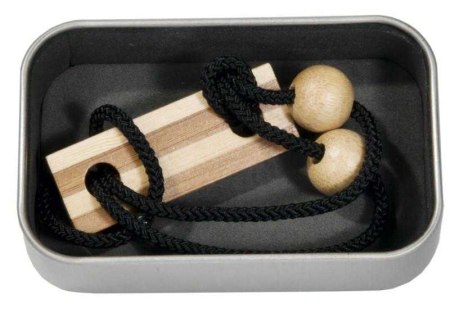 Joc logic IQ elibereaza inelul in cutie metalica-4 [2]