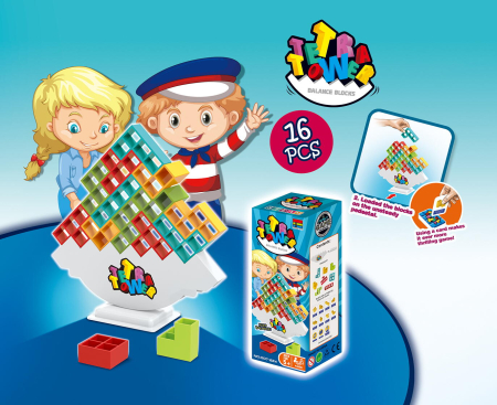 Joc logica - Turnulet Tetra (16 piese) [1]
