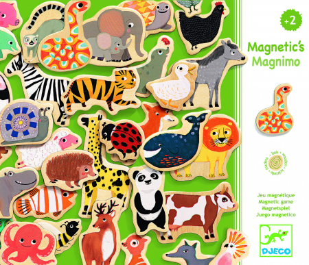Jucarii Montessori - Joc magnetic cu animale Djeco