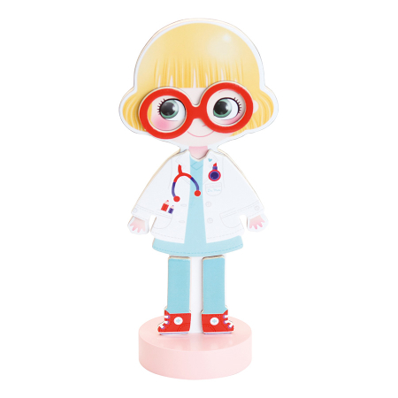 Joc magnetic de imbracat - Deghizarile Miei - Vilac [5]