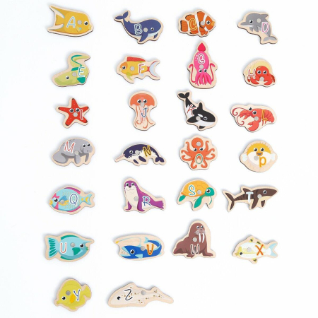 Jucarii Educative - Joc magnetic de pescuit - 30 piese