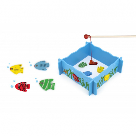 Jucarii Educative - Joc magnetic de pescuit, Viga