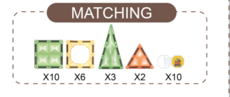 Joc magnetic  Diamond - 31 piese (7.5 cm) [5]