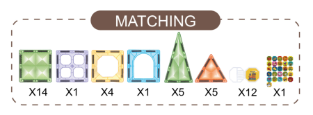 Joc magnetic  Diamond - 31 piese (7.5 cm) [2]